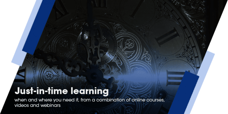 just in time learning