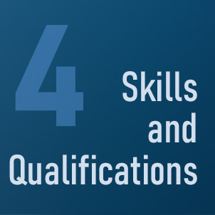 Skills And Qualifications